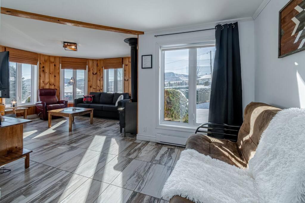 Spa, Sauna Et Foyer : Le Phare De Бэ-Сен-Поль Экстерьер фото